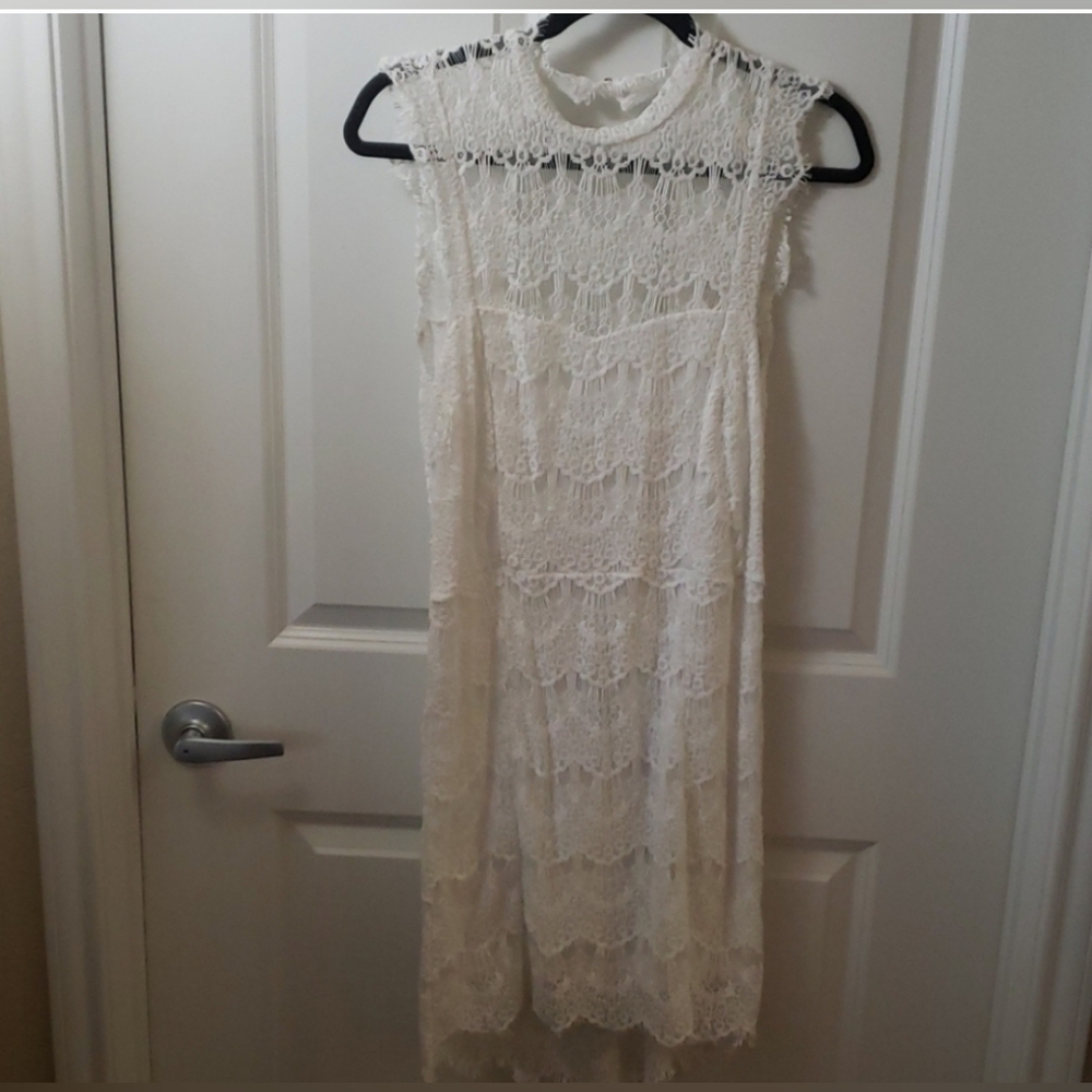 Free People Intimately white lace dress - Picture 16 of 16